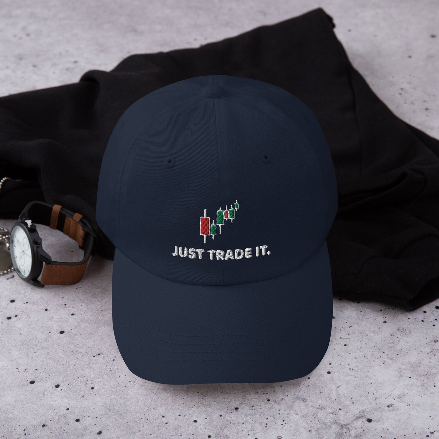 Candlestick Pattern Dad Hat - Wall Street Trader Gift