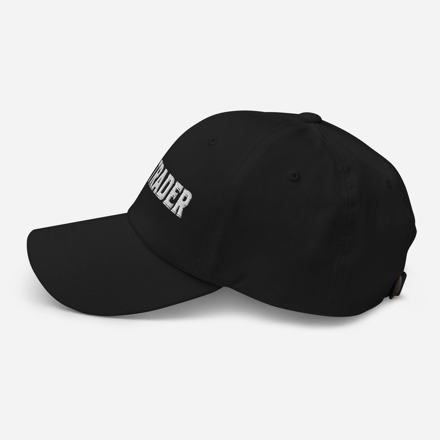 Day Trader Dad Hat: Embroidered Cotton Twill Baseball Cap