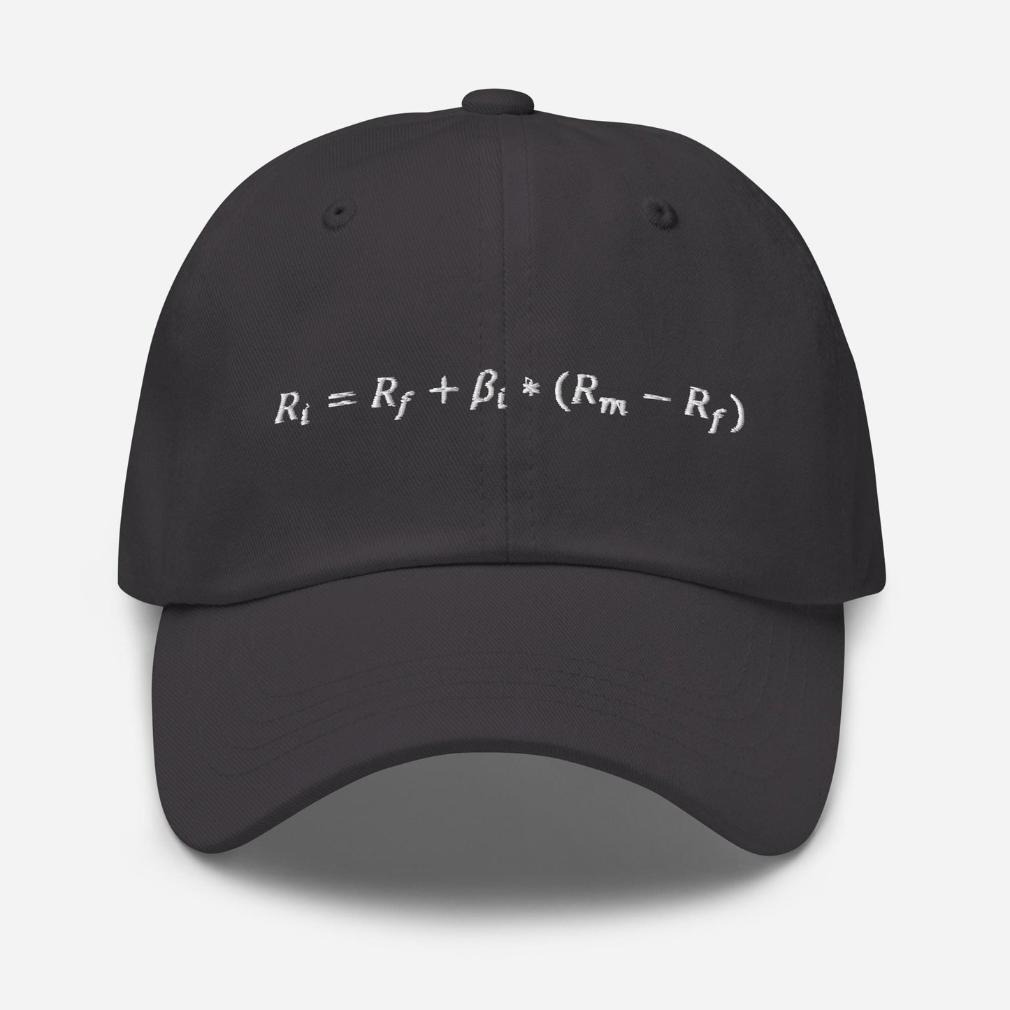 Funny Finance Equation Dad Hat - Investor Gift