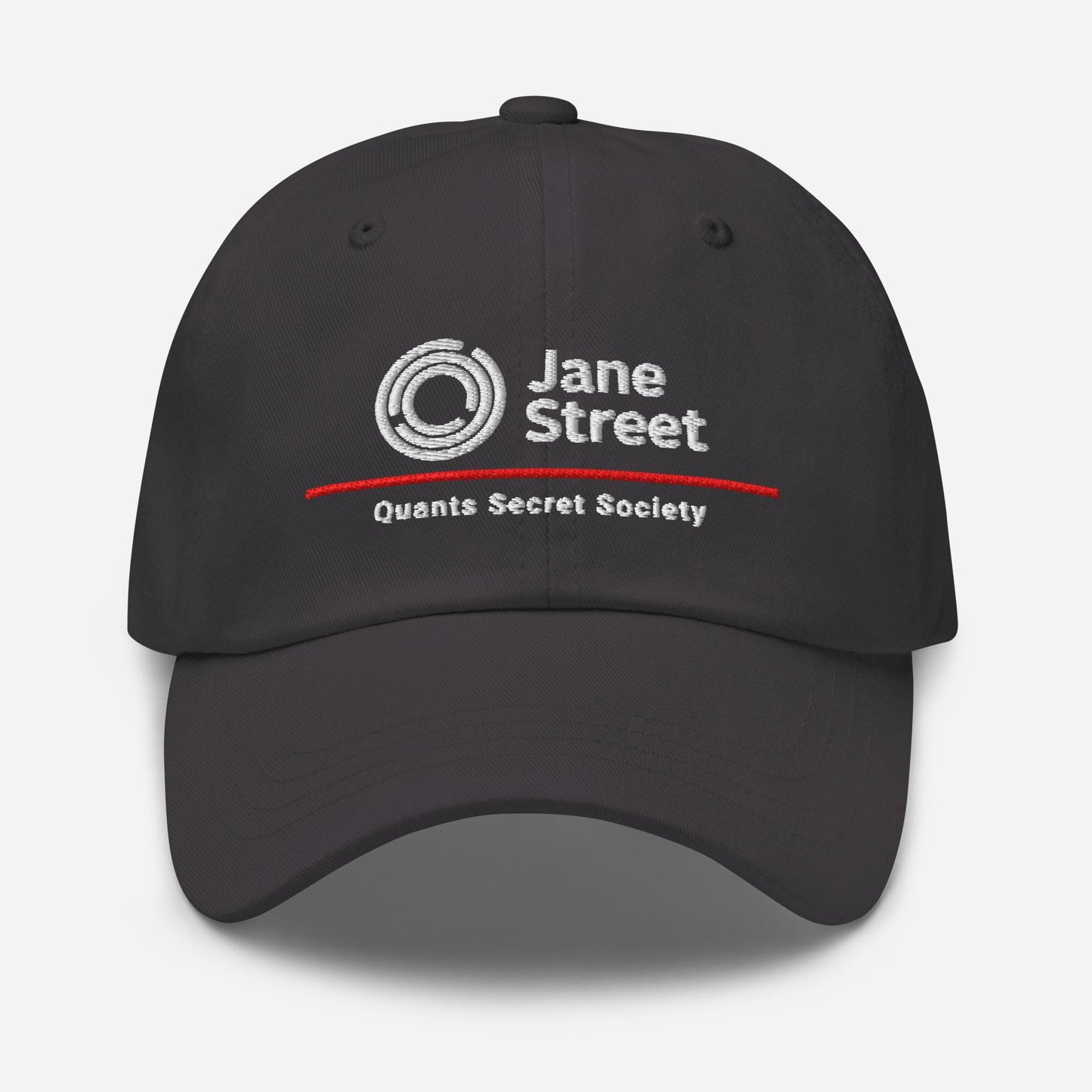 Jane Street Parody Dad Hat: Finance Humor Gift Quant Secret Society