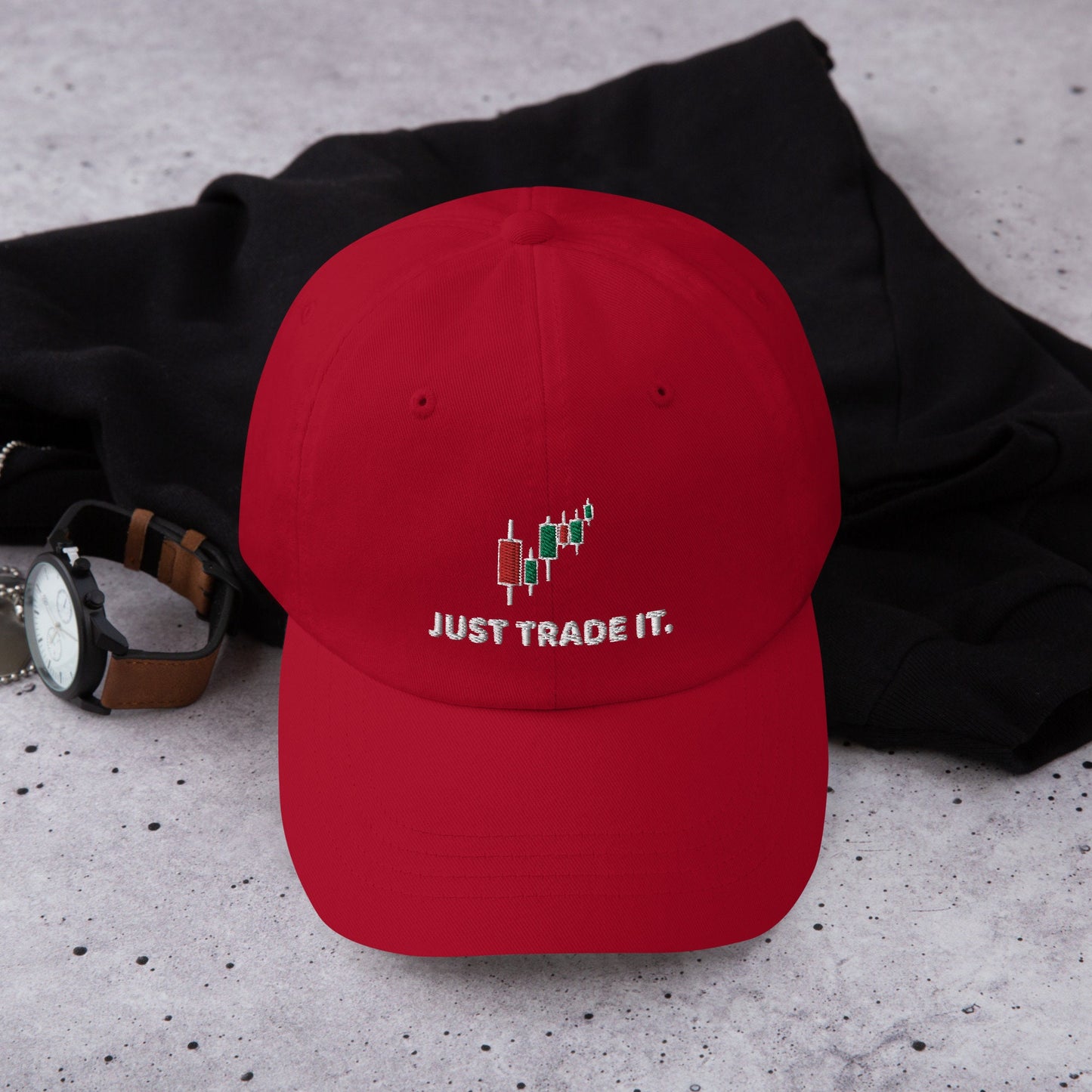 Candlestick Pattern Dad Hat - Wall Street Trader Gift