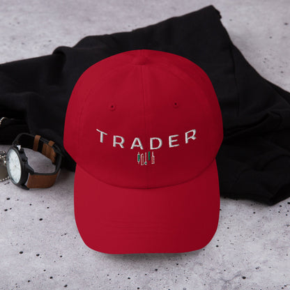 Trader Dad Hat: Candlestick Chart Design, Finance Gift