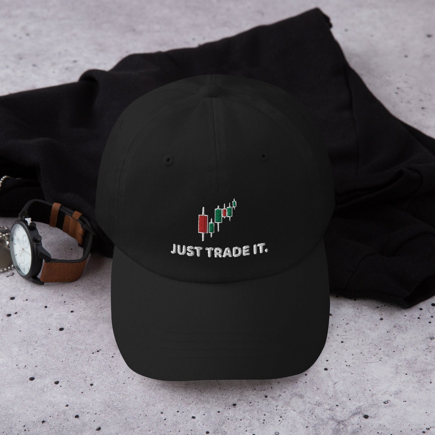 Candlestick Pattern Dad Hat - Wall Street Trader Gift