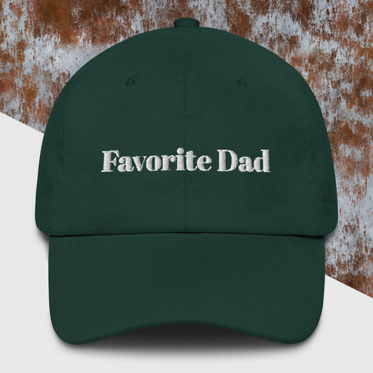 Favorite Dad Hat: Low Profile Cotton Twill Cap