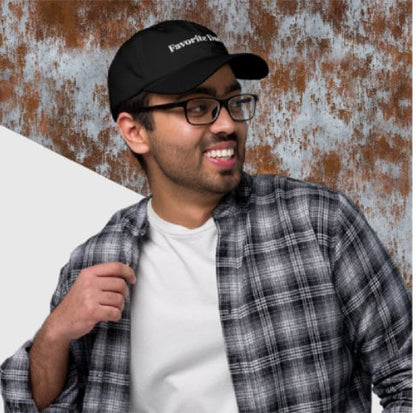 Favorite Dad Hat Father's Day Gift | Funny New Dad Baseball Cap | Husband Birthday Present Dad Life