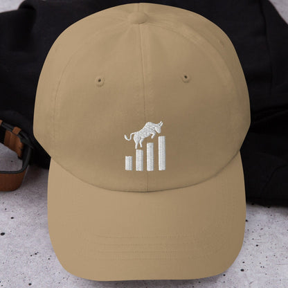 Finance Bro Gift Hat | Bull Market Cap | Stock Trader Dad Hat, Wall Street Humor, Crypto Investor Apparel, Day Trading Gifts for Him