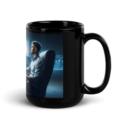 Stock Trader Coffee Mug Gift for Finance Dad Husband Boyfriend Wall Street Professional Birthday Holiday Present