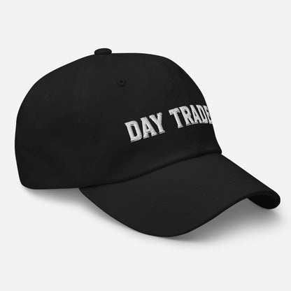 Day Trader Dad Hat: Embroidered Cotton Twill Baseball Cap