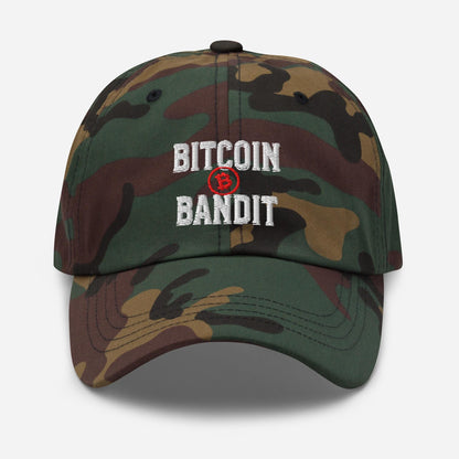 Bitcoin Bandit Dad Hat: Crypto Investor Gift