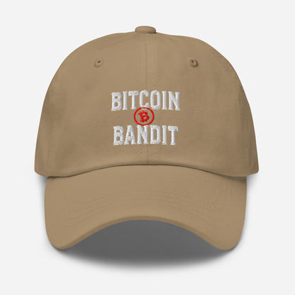 Bitcoin Bandit Dad Hat: Crypto Investor Gift