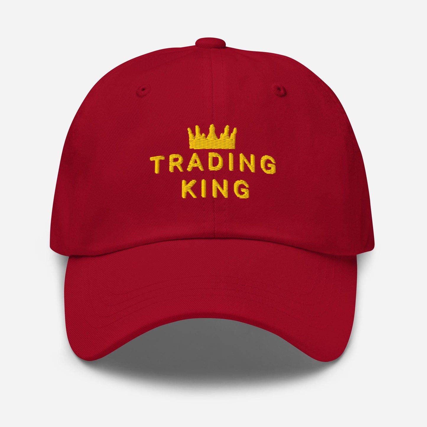 Trading King Dad Hat: Stock Market Trader Gift