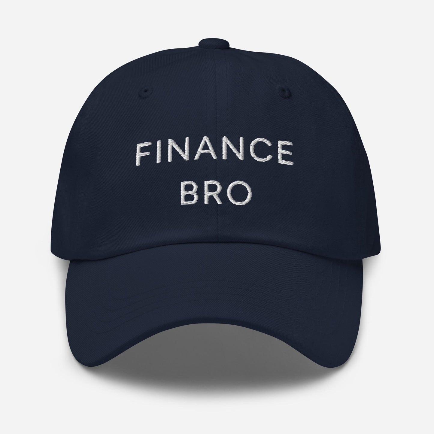 Finance Bro Dad Hat: Funny Stock Trader Gift