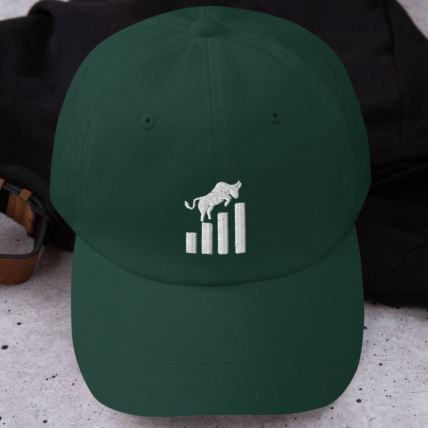 Finance Bro Gift Hat | Bull Market Cap | Stock Trader Dad Hat, Wall Street Humor, Crypto Investor Apparel, Day Trading Gifts for Him