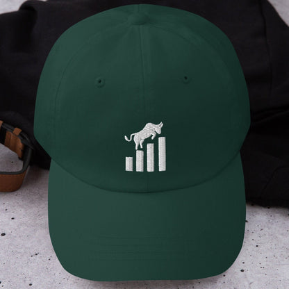 Finance Bro Gift Hat | Bull Market Cap | Stock Trader Dad Hat, Wall Street Humor, Crypto Investor Apparel, Day Trading Gifts for Him
