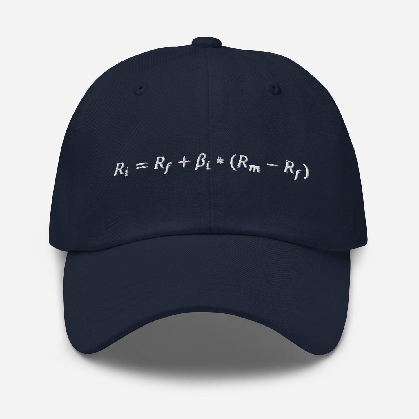 Funny Finance Equation Dad Hat - Investor Gift