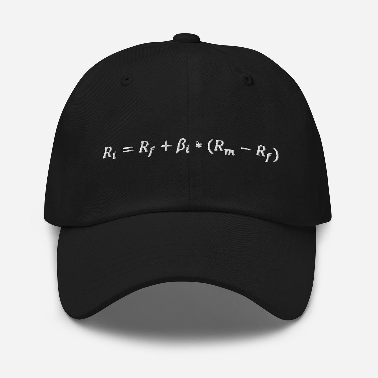 Funny Finance Equation Dad Hat - Investor Gift