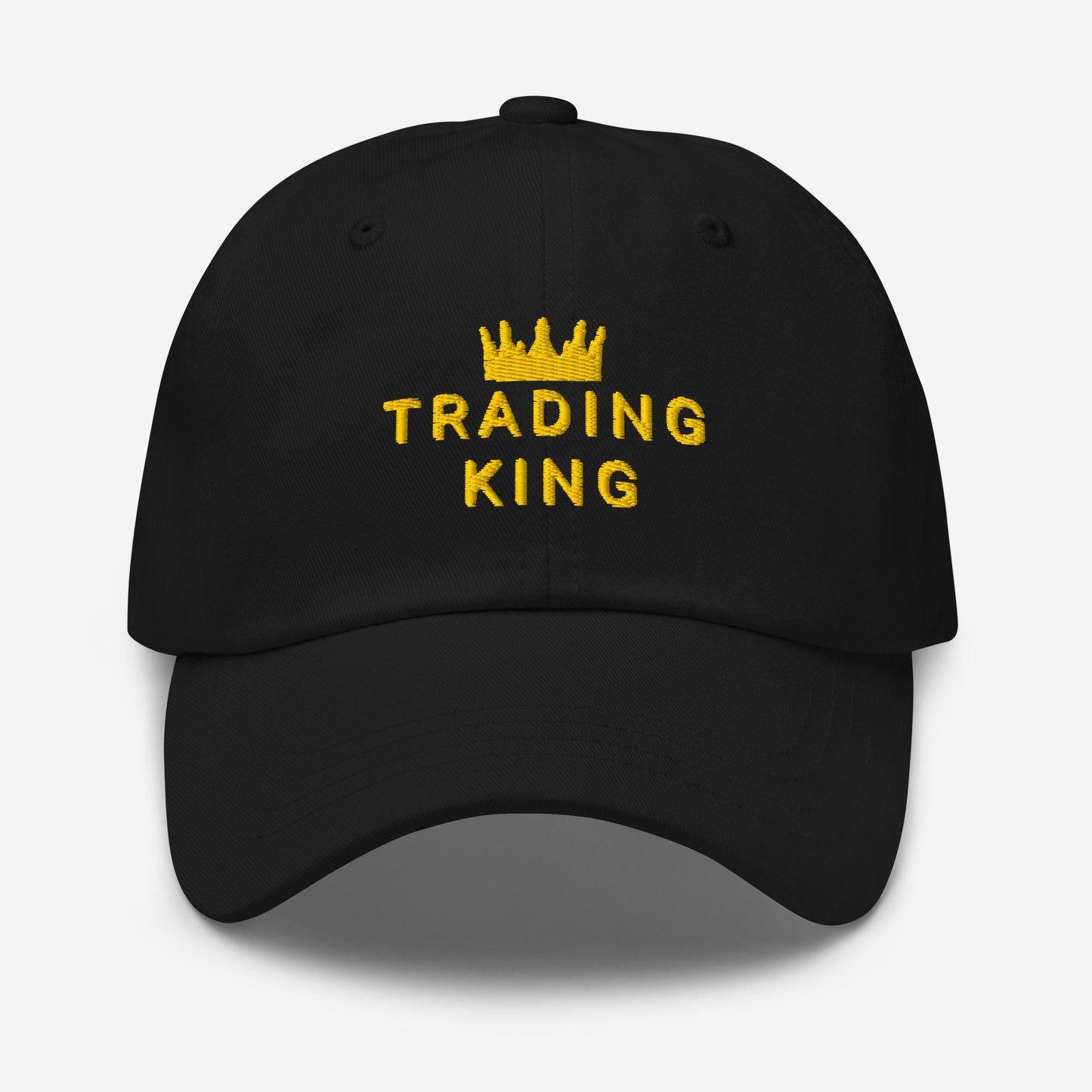 Trading King Dad Hat: Stock Market Trader Gift