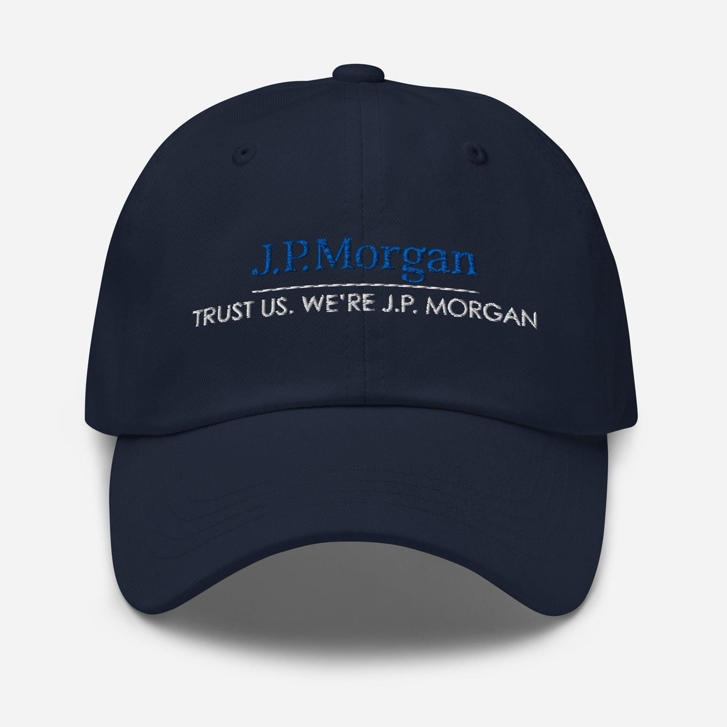 JP Morgan Parody Dad Hat: Finance Humor Gift