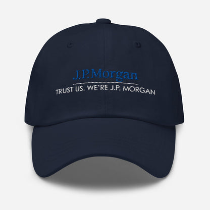 JP Morgan Parody Dad Hat: Finance Humor Gift
