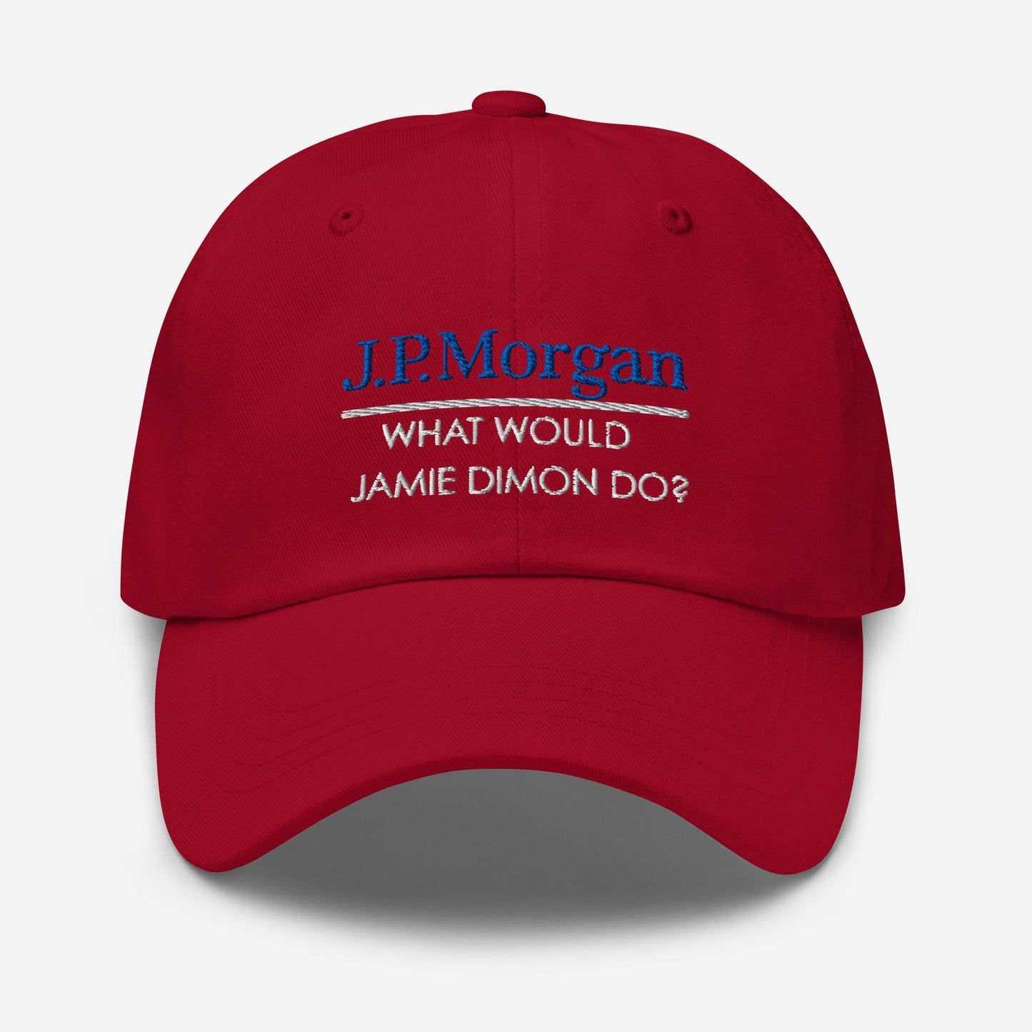 Jamie Dimon Dad Hat: Funny Banker Gift