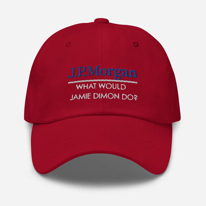 Jamie Dimon Dad Hat: Funny Banker Gift