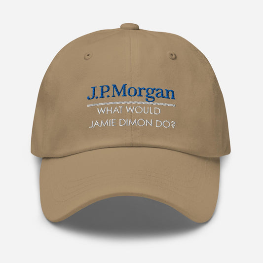 Jamie Dimon Dad Hat: Funny Banker Gift