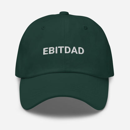 EBITDAD Funny Finance Dad Hat, Accountant Father Gift, Investment Banker Dad Cap, CPA Birthday Gift, Private Equity Humor, New Dad Hat