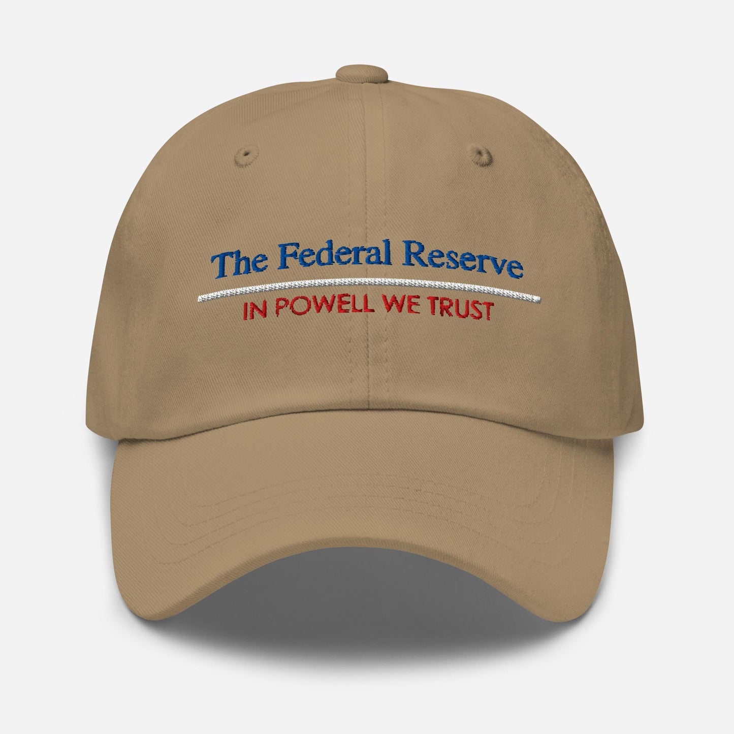 In Powell We Trust Dad Hat: Finance Humor Gift