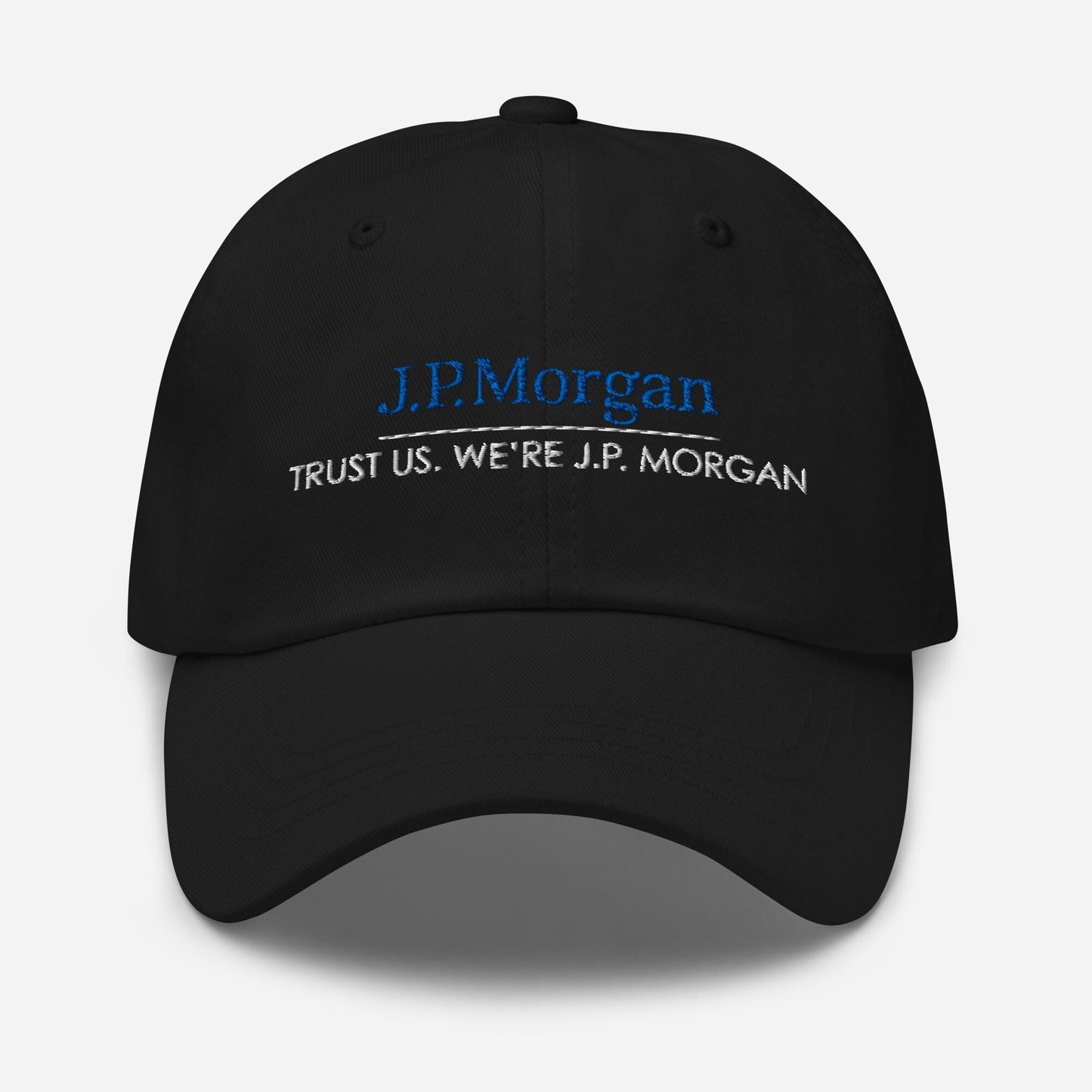 JP Morgan Parody Dad Hat: Finance Humor Gift