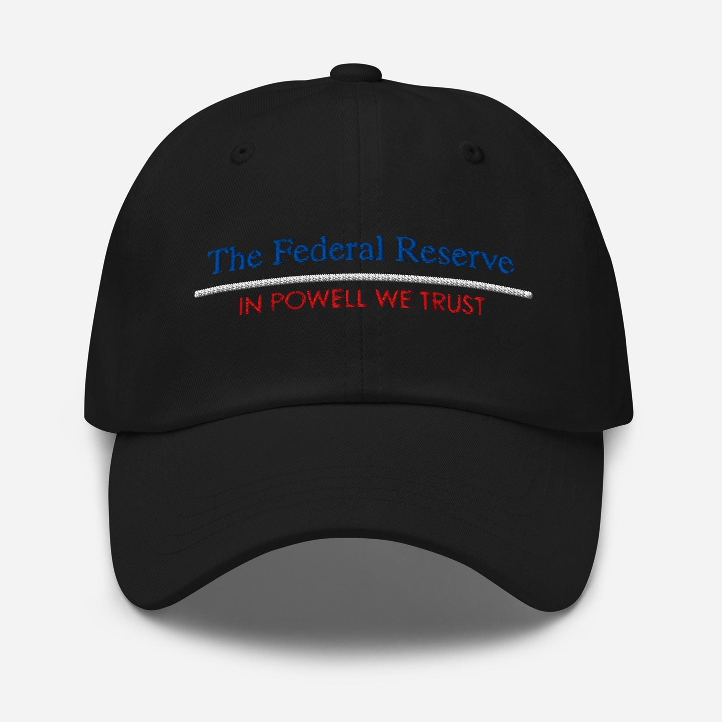 In Powell We Trust Dad Hat: Finance Humor Gift