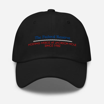 Federal Reserve Dad Hat: Jackson Hole Macroeconomics Gift
