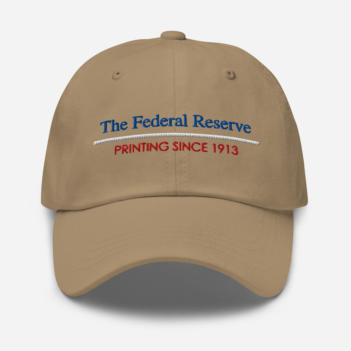 Federal Reserve 'Printing Since 1913' Dad Hat - Finance Humor