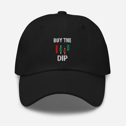 Buy The Dip Dad Hat: Funny Stock Market Gift for Traders