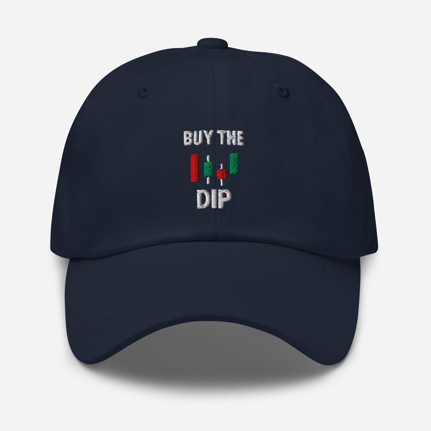 Buy The Dip Dad Hat: Funny Stock Market Gift for Traders