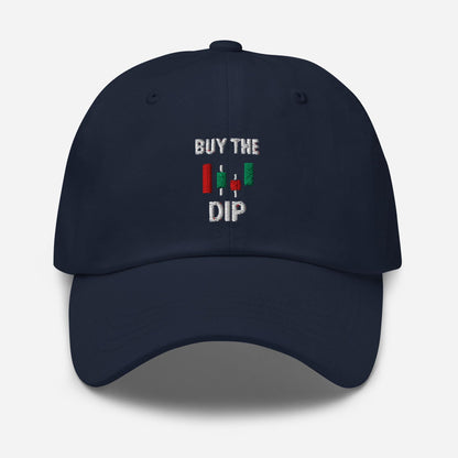 Buy The Dip Dad Hat: Funny Stock Market Gift for Traders