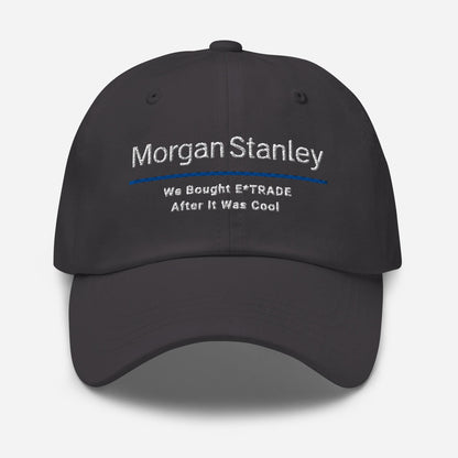 Morgan Stanley Parody Dad Hat: Finance Humor Gift