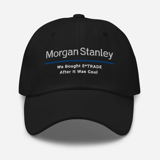 Morgan Stanley Parody Dad Hat: Finance Humor Gift