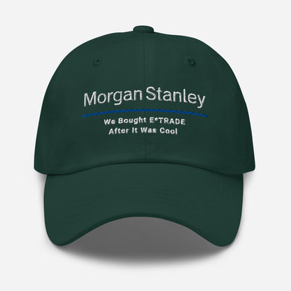 Morgan Stanley Parody Dad Hat: Finance Humor Gift