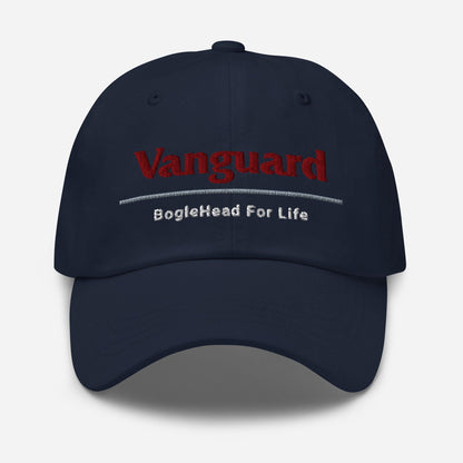 Vanguard Parody Dad Hat: Finance Humor Gift BogleHead For Life