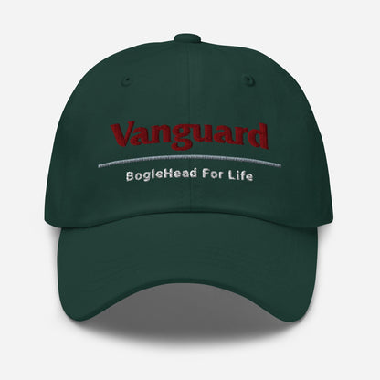 Vanguard Parody Dad Hat: Finance Humor Gift BogleHead For Life