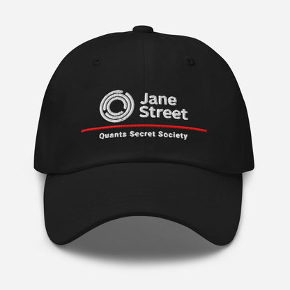 Jane Street Parody Dad Hat: Finance Humor Gift Quant Secret Society