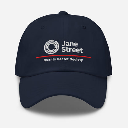 Jane Street Parody Dad Hat: Finance Humor Gift Quant Secret Society