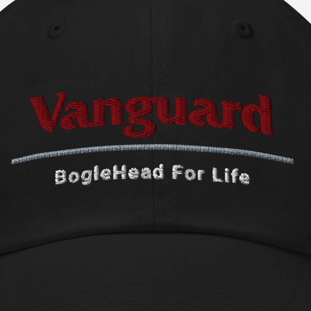 Vanguard Parody Dad Hat: Finance Humor Gift BogleHead For Life