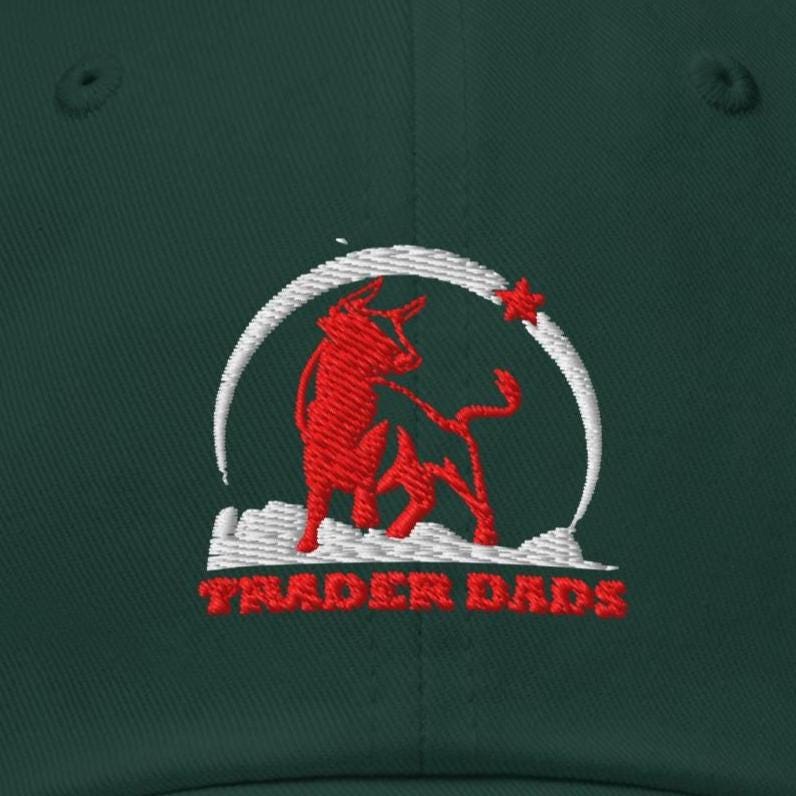 Traderdads Dad Hat: Finance Humor Gift