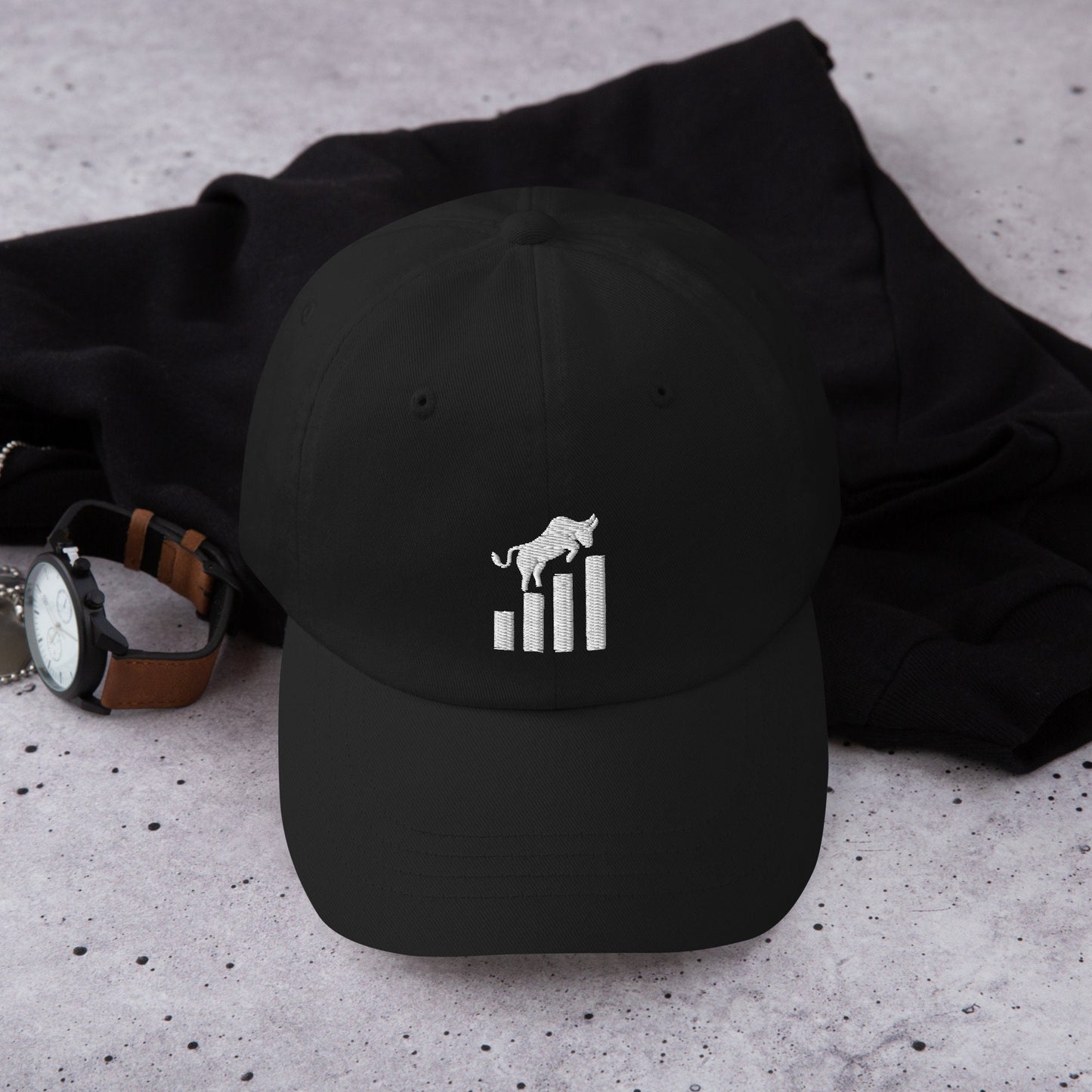 Finance Bro Gift Hat | Bull Market Cap | Stock Trader Dad Hat, Wall Street Humor, Crypto Investor Apparel, Day Trading Gifts for Him