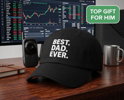 Best Dad Ever Hat New Dad Gift | Funny Father's Day Baseball Cap | Dad Life Birthday Gift For Him