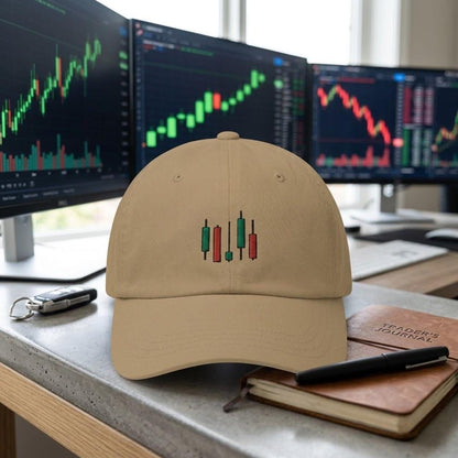 Day Trader Dad Hat, Stock Market Cap, Finance Bro Gift, Wall Street Husband Gift, Crypto Investor Baseball Cap, Bull Bear Market Humor