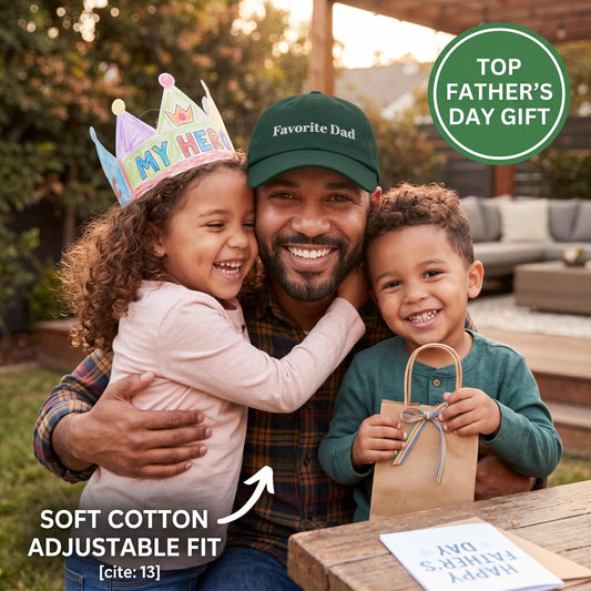 Favorite Dad Hat Father's Day Gift | Funny New Dad Baseball Cap | Husband Birthday Present Dad Life