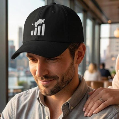 Finance Bro Gift Hat | Bull Market Cap | Stock Trader Dad Hat, Wall Street Humor, Crypto Investor Apparel, Day Trading Gifts for Him
