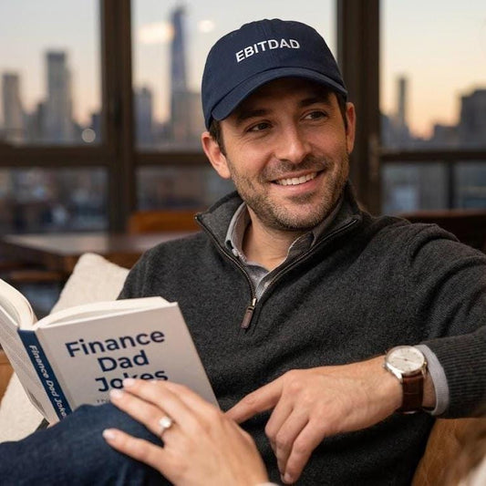 EBITDAD Funny Finance Dad Hat, Accountant Father Gift, Investment Banker Dad Cap, CPA Birthday Gift, Private Equity Humor, New Dad Hat